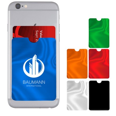 Rfid Data Blocking Phone Card Sleeve