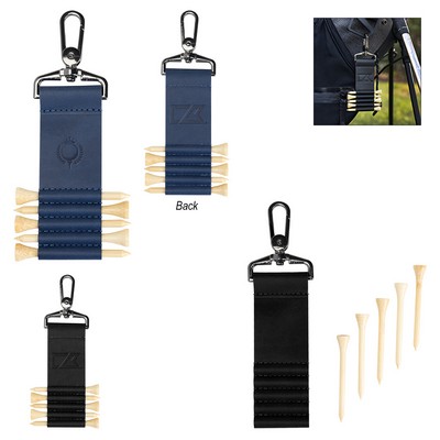 Cutter & Buck® Bamboo Recycled Golf Tee Set Keychain